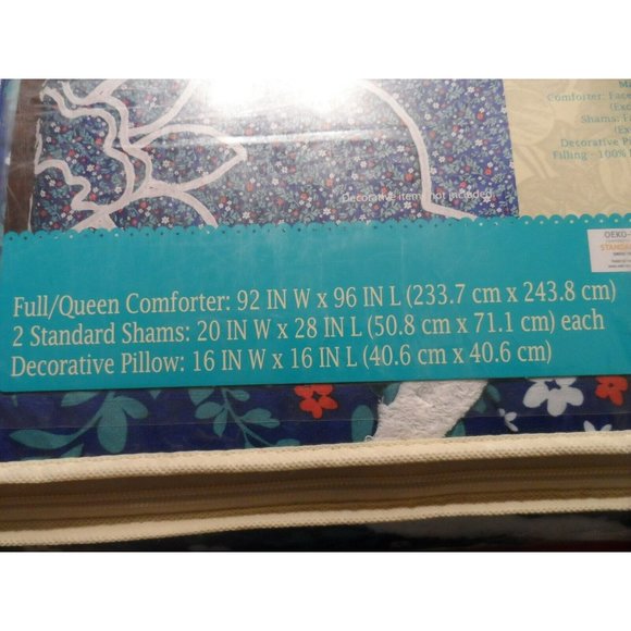 The Pioneer Woman Tufted Floral 4-Piece Bedding Set, Full/Queen - Picture 3 of 3